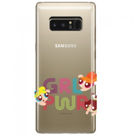 ETUI NA TELEFON SAMSUNG GALAXY NOTE 8 CARTOON NETWORK ATOMÓWKI WZÓR AT505