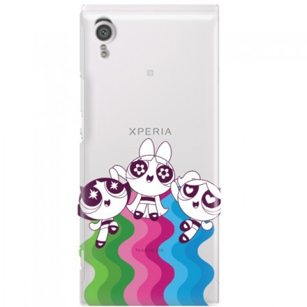 ETUI NA TELEFON SONY XPERIA XA1 CARTOON NETWORK ATOMÓWKI WZÓR AT501