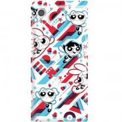 ETUI NA TELEFON SONY XPERIA XA1 CARTOON NETWORK ATOMÓWKI WZÓR AT561