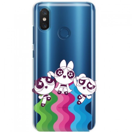 ETUI NA TELEFON XIAOMI MI8 CARTOON NETWORK ATOMÓWKI WZÓR AT501