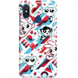 ETUI NA TELEFON XIAOMI MI8 CARTOON NETWORK ATOMÓWKI WZÓR AT561