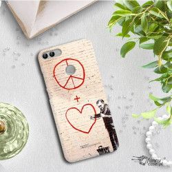 ETUI NA TELEFON HUAWEI P SMART FIG-LX1 BANKSY WZÓR BK146