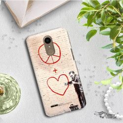 ETUI NA TELEFON LG K10 2017 M250N BANKSY WZÓR BK146