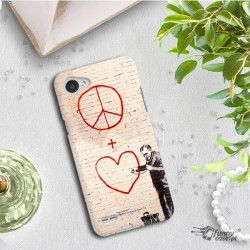 ETUI NA TELEFON LG Q6 BANKSY WZÓR BK146