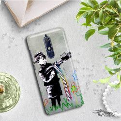 ETUI NA TELEFON NOKIA 5.1 TA-1075 BANKSY WZÓR BK162