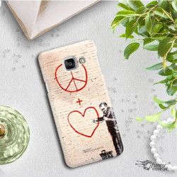 ETUI NA TELEFON SAMSUNG GALAXY A3 2017  A320 BANKSY WZÓR BK146