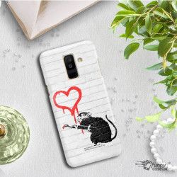 ETUI NA TELEFON SAMSUNG GALAXY A6 PLUS 2018A610  BANKSY WZÓR BK110