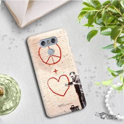 ETUI NA TELEFON LG G6 H870 BANKSY WZÓR BK146