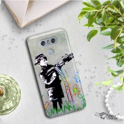 ETUI NA TELEFON LG G6 H870 BANKSY WZÓR BK162