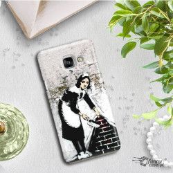 ETUI NA TELEFON SAMSUNG GALAXY A3 2017 A320 BANKSY WZÓR BK100