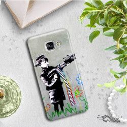 ETUI NA TELEFON SAMSUNG GALAXY A3 2017 A320  BANKSY WZÓR BK162