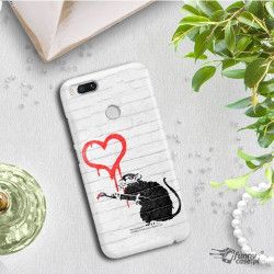 ETUI NA TELEFON XIAOMI Mi A1  BANKSY WZÓR BK110