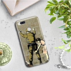 ETUI NA TELEFON XIAOMI Mi A1  BANKSY WZÓR BK135