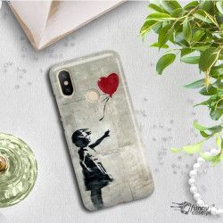 ETUI NA TELEFON XIAOMI Mi A2 BANKSY WZÓR BK179