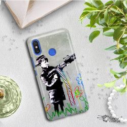 ETUI NA TELEFON XIAOMI Mi MAX 3 BANKSY WZÓR BK162