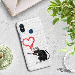 ETUI NA TELEFON XIAOMI Mi8 BANKSY WZÓR BK110