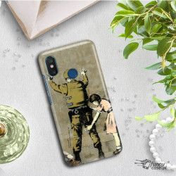 ETUI NA TELEFON XIAOMI Mi8 BANKSY WZÓR BK135