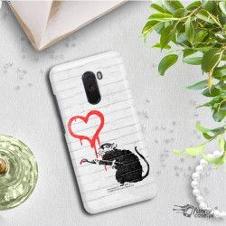 ETUI NA TELEFON XIAOMI POCO F1 BANKSY WZÓR BK110