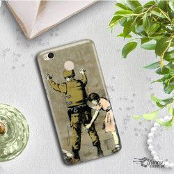 ETUI NA TELEFON XIAOMI REDMI 4X BANKSY WZÓR BK135