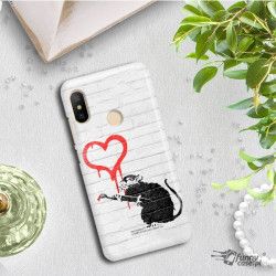 ETUI NA TELEFON XIAOMI REDMI 6 PRO BANKSY WZÓR BK110