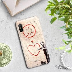 ETUI NA TELEFON XIAOMI REDMI 6 PRO BANKSY WZÓR BK146