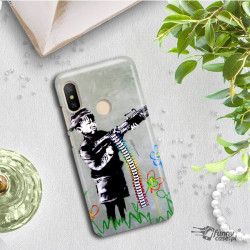 ETUI NA TELEFON XIAOMI REDMI 6 PRO BANKSY WZÓR BK162
