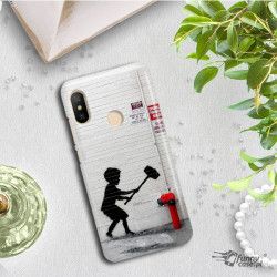ETUI NA TELEFON XIAOMI REDMI 6 PRO BANKSY WZÓR BK178