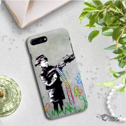 ETUI NA TELEFON IPHONE 8 PLUS A1897 BANKSY WZÓR BK162