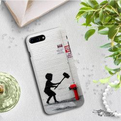 ETUI NA TELEFON IPHONE 8 PLUS A1897 BANKSY WZÓR BK178