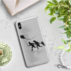 ETUI NA TELEFON IPHONE X  A1901 BANKSY WZÓR BK168