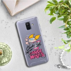 ETUI NA TELEFON SAMSUNG GALAXY A6 2018 A600  CARTOON NETWORK DX290 CLASSIC LABORATORIUM DEXTERA
