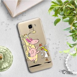 ETUI NA TELEFON SAMSUNG GALAXY J6 2018 J600 CARTOON NETWORK KK176 CLASSIC KROWA I KURCZAK