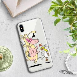 ETUI NA TELEFON IPHONE XSA1920 CARTOON NETWORK KK176 CLASSIC KROWA I KURCZAK