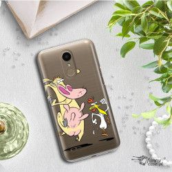ETUI NA TELEFON LG K10 2017 M250N CARTOON NETWORK KK176 CLASSIC KROWA I KURCZAK