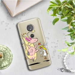 ETUI NA TELEFON LENOVO MOTO E5 CARTOON NETWORK KK176 CLASSIC KROWA I KURCZAK