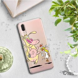 ETUI NA TELEFON HUAWEI P20 EML-L09 CARTOON NETWORK KK176 CLASSIC KROWA I KURCZAK
