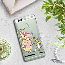 ETUI NA TELEFON HUAWEI P9 EVA-L19 CARTOON NETWORK KK176 CLASSIC KROWA I KURCZAK