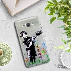 ETUI NA TELEFON SAMSUNG GALAXY J5 2017 J530 BANKSY WZÓR BK162