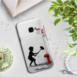 ETUI NA TELEFON SAMSUNG GALAXY S9 PLUS G965 BANKSY WZÓR BK178