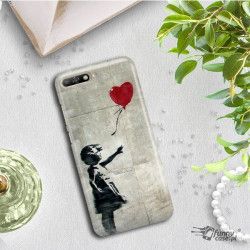 ETUI NA TELEFON HUAWEI Y6 2017 MYA-L03 BANKSY WZÓR BK179