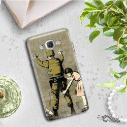 ETUI NA TELEFON SAMSUNG GALAXY J5 2017 J530 BANKSY WZÓR BK135