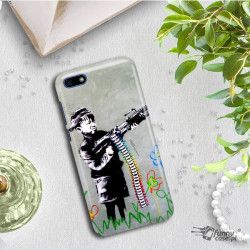 ETUI NA TELEFON HUAWEI Y5 2017 MYA-L03 BANKSY WZÓR BK162