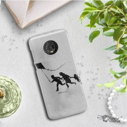 ETUI NA TELEFON LENOVO MOTO E5 PLUS BANKSY WZÓR BK168