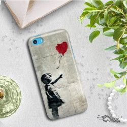 ETUI NA TELEFON IPHONE 5 5S SE A1429/A1457/A1723 BANKSY WZÓR BK179