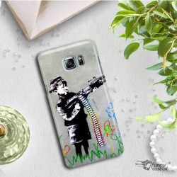 ETUI NA TELEFON SAMSUNG GALAXY J7 2017 J730 BANKSY WZÓR BK162