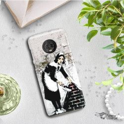 ETUI NA TELEFON LENOVO MOTO E5 PLUS BANKSY WZÓR BK100