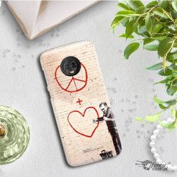 ETUI NA TELEFON LENOVO MOTO E5 PLUS BANKSY WZÓR BK146