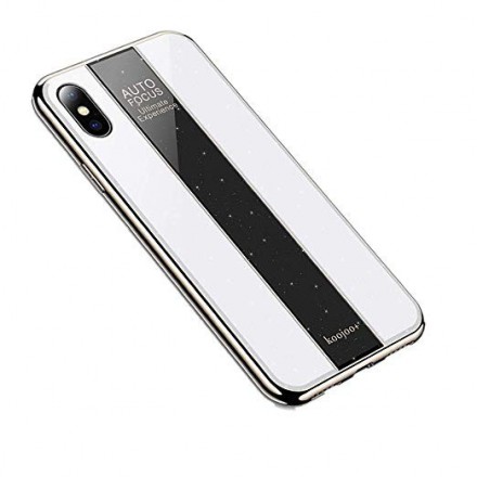 ETUI GLASS NA TELEFON IPHONE X/XS BIAŁY