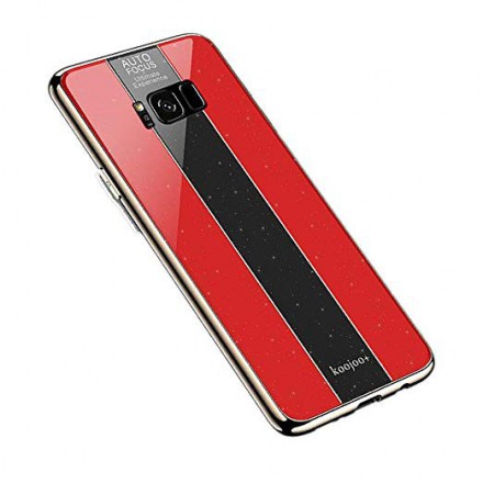 ETUI GLASS NA TELEFON SAMSUNG S8 CZERWONY