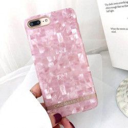 ETUI CHIC MARBLE MARMUR IPHONE X/XS RÓŻOWY wzór1